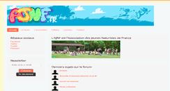 Desktop Screenshot of ajnf.fr